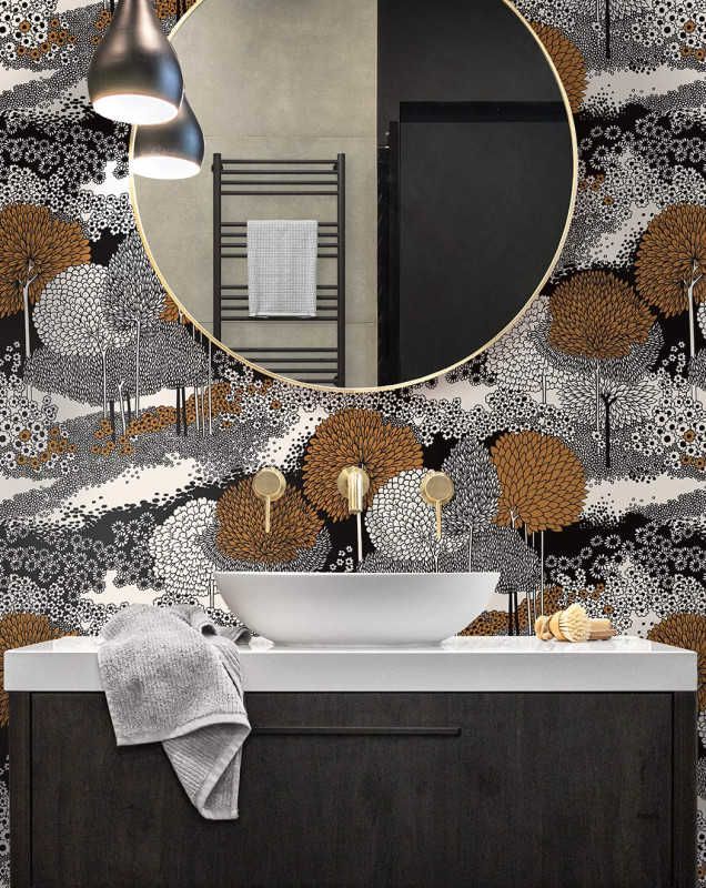 Floral wallpaper Amir-174125