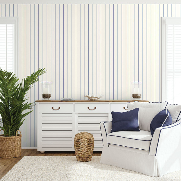 Striped wallcoverings Le Neubourg-336417