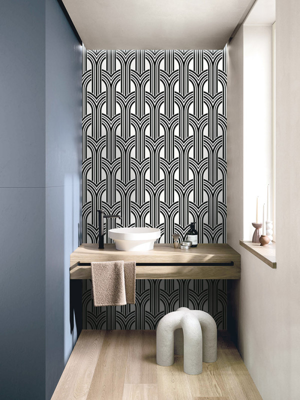 Geometric wallcoverings Burford-150407