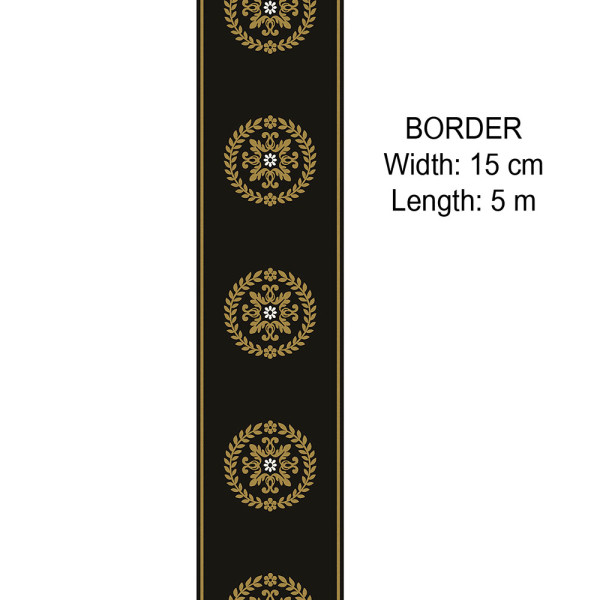 Wallpaper black Bold Stripe-246405