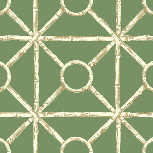 Geometric wallcoverings Zhen Bamboo-429138