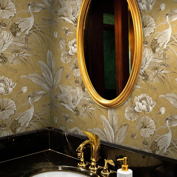 Blumen Tapeten Tsuru Bird-353241