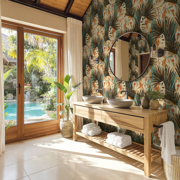 Floral wallpaper Karma-991223