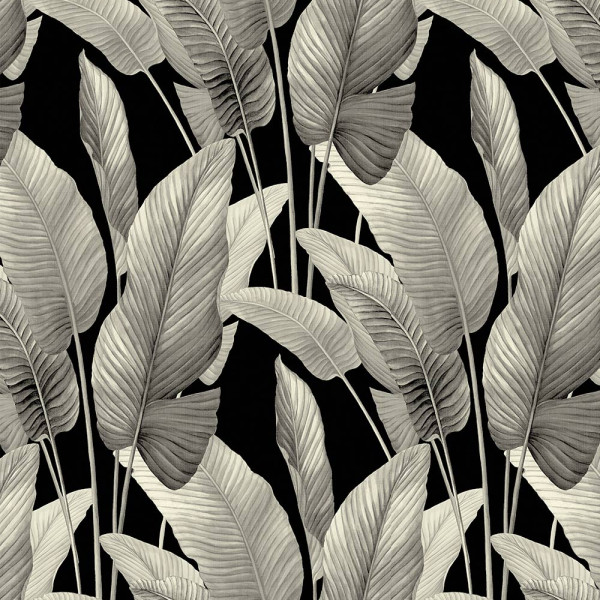 Tapeten Schwarz Mantra Metallic-351422