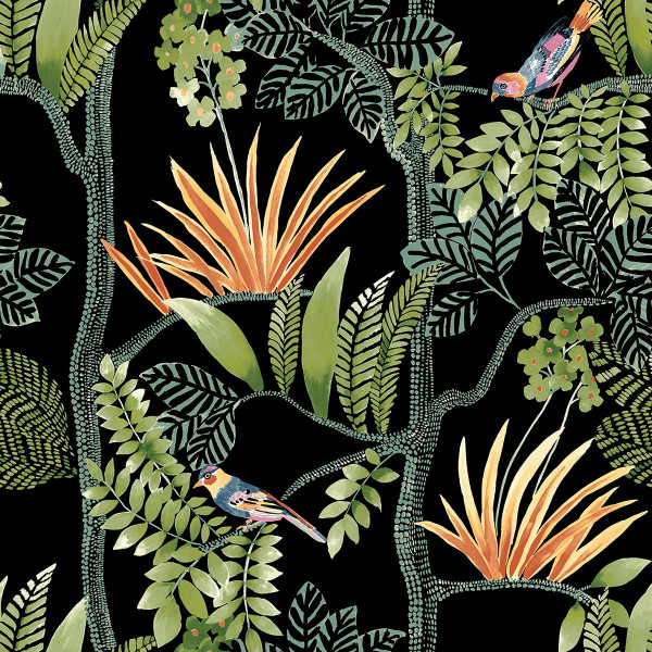 Floral wallpaper Forest Whim-341525