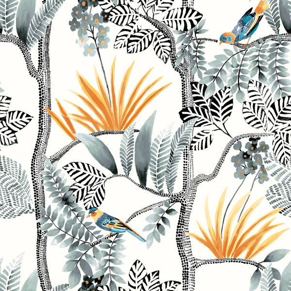 Floral wallpaper Forest Whim-369560