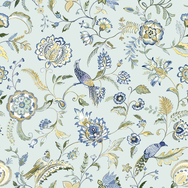 Floral wallpaper Moonbloom-343099