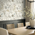 Floral wallpaper Gyspy Grasscloth-110588