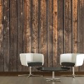 Murals Wood Imitation Old Brown-560548