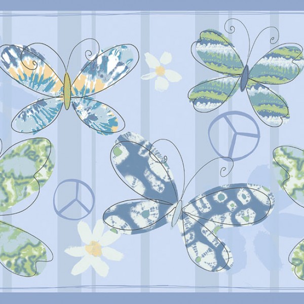 Бордюры Playful Butterflies-A28F79