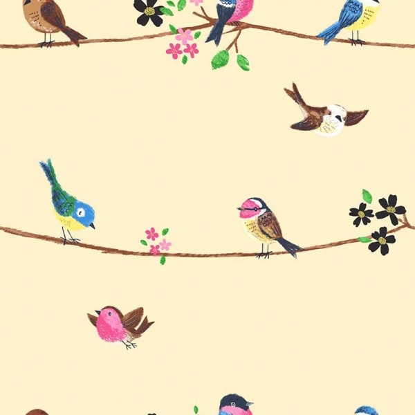 Kinderzimmer Tapeten Singing Birds-36A27C