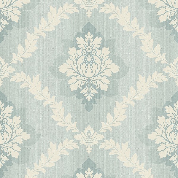 Tapeten Türkis New York Damask-717504